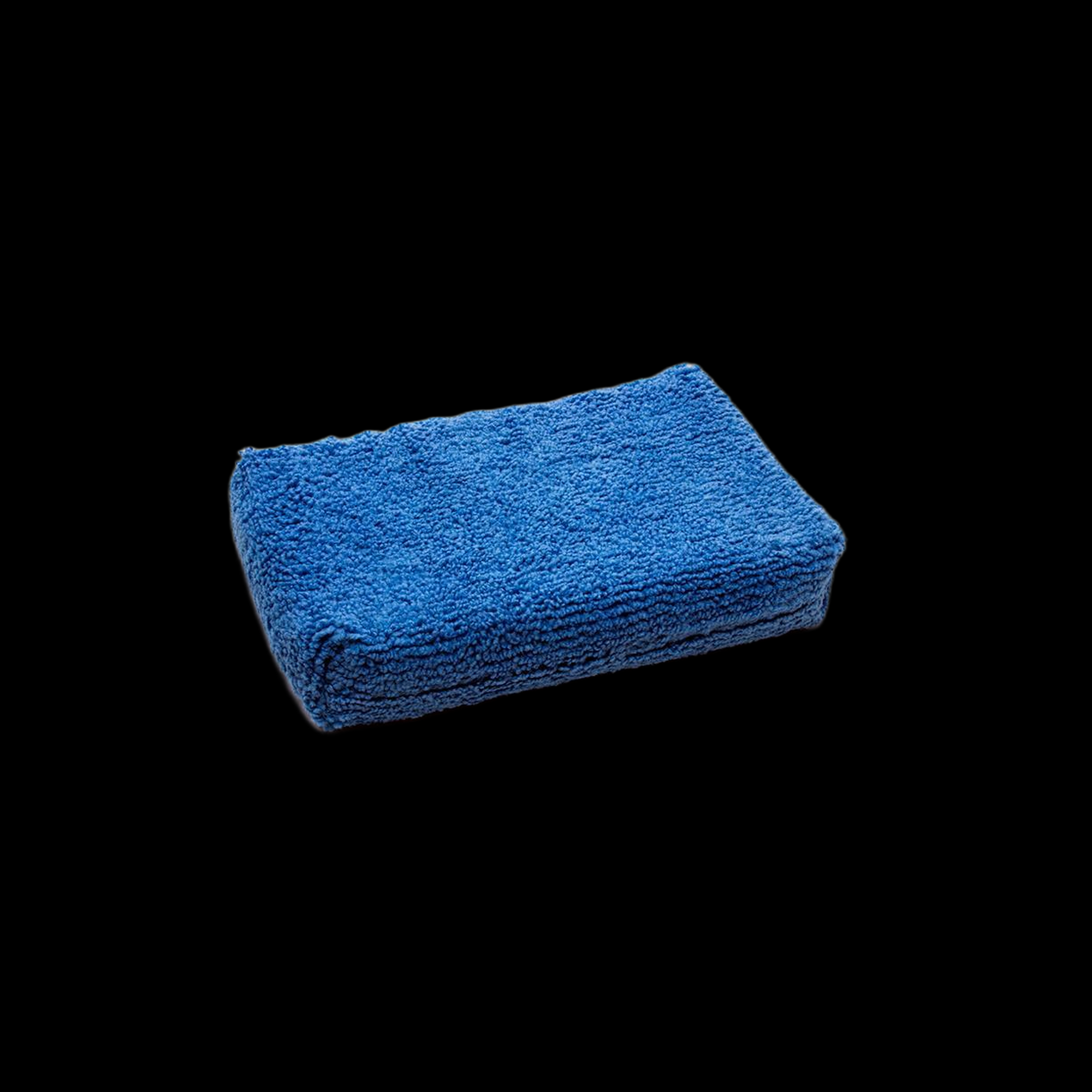 Autofiber [Block Sponge Skinny] Thin Microfiber Applicator Pad (5 in. x 3.5 in. x 0.75 in.) 4 Pack