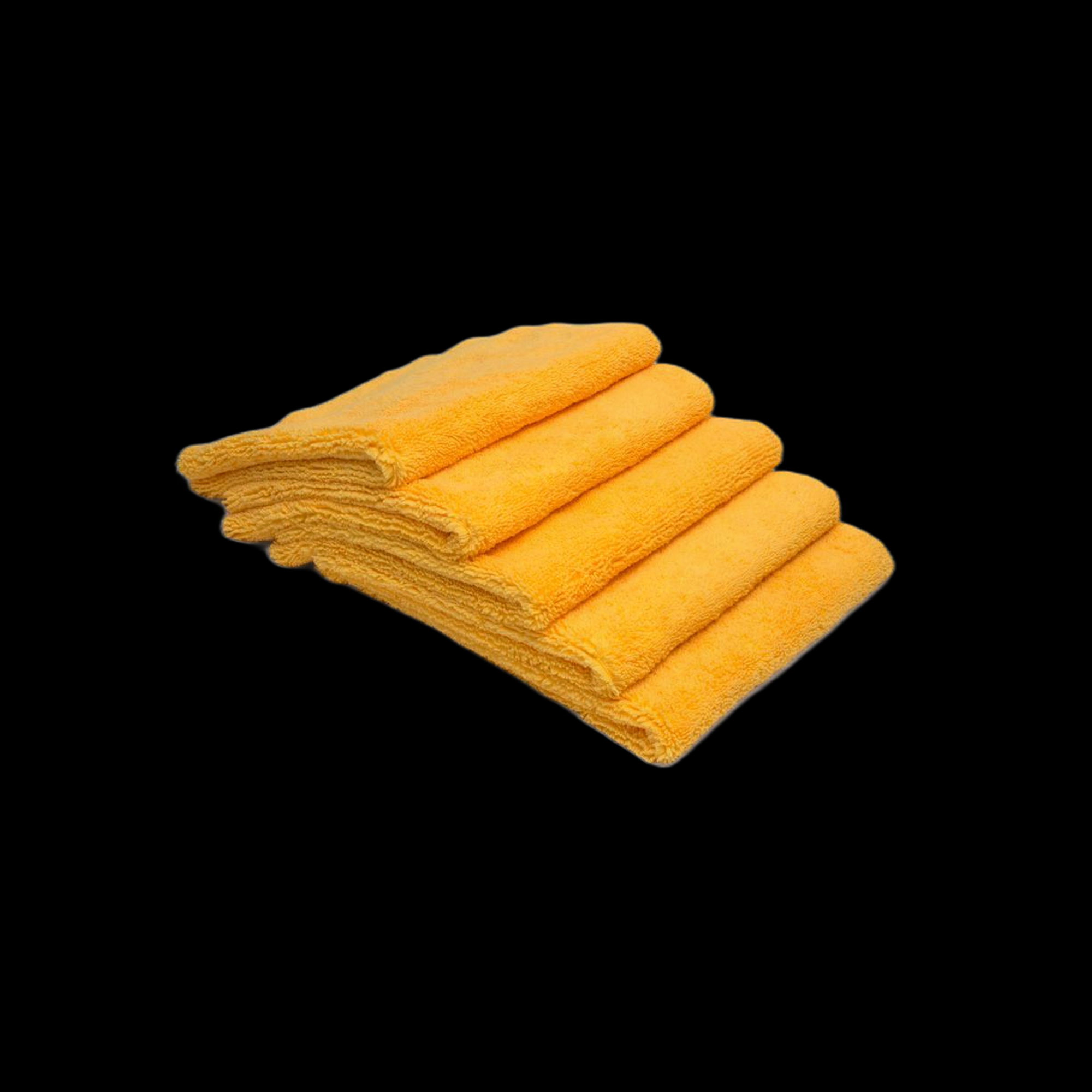 Autofiber [Elite] Edgeless Microfiber Detailing Towels (16 in. x 16 in. 360 gsm) 5 pack