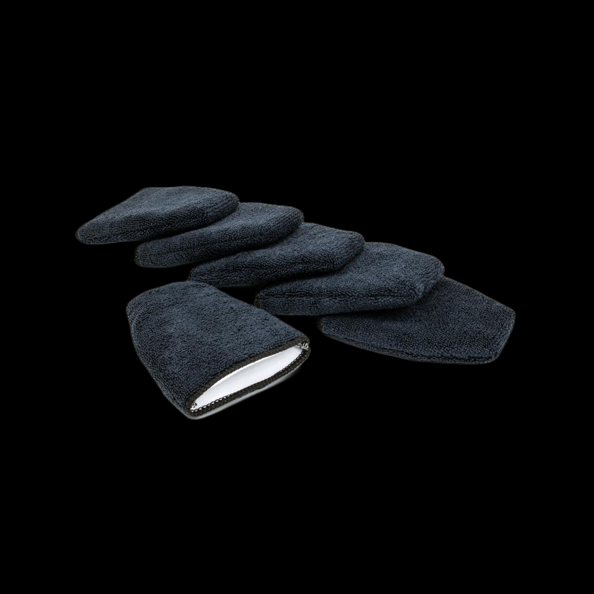 Autofiber [Finger Applicator] Microfiber Fingertip Mitt Applicator (5 in. x 4 in.) 6 pack