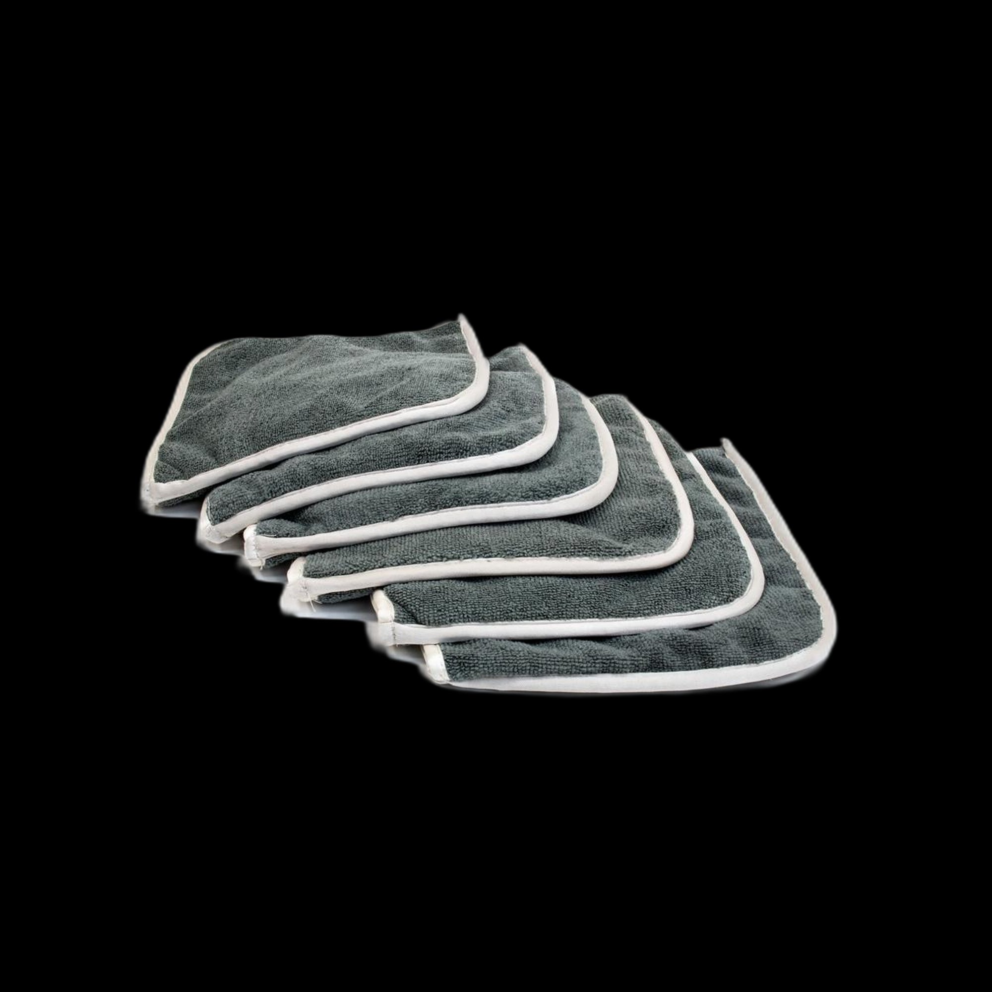 Autofiber [Interior Flip] Microfiber Dash, Plastic, Leather and Upholstery Towel (8 in. x 8 in) 6 pack