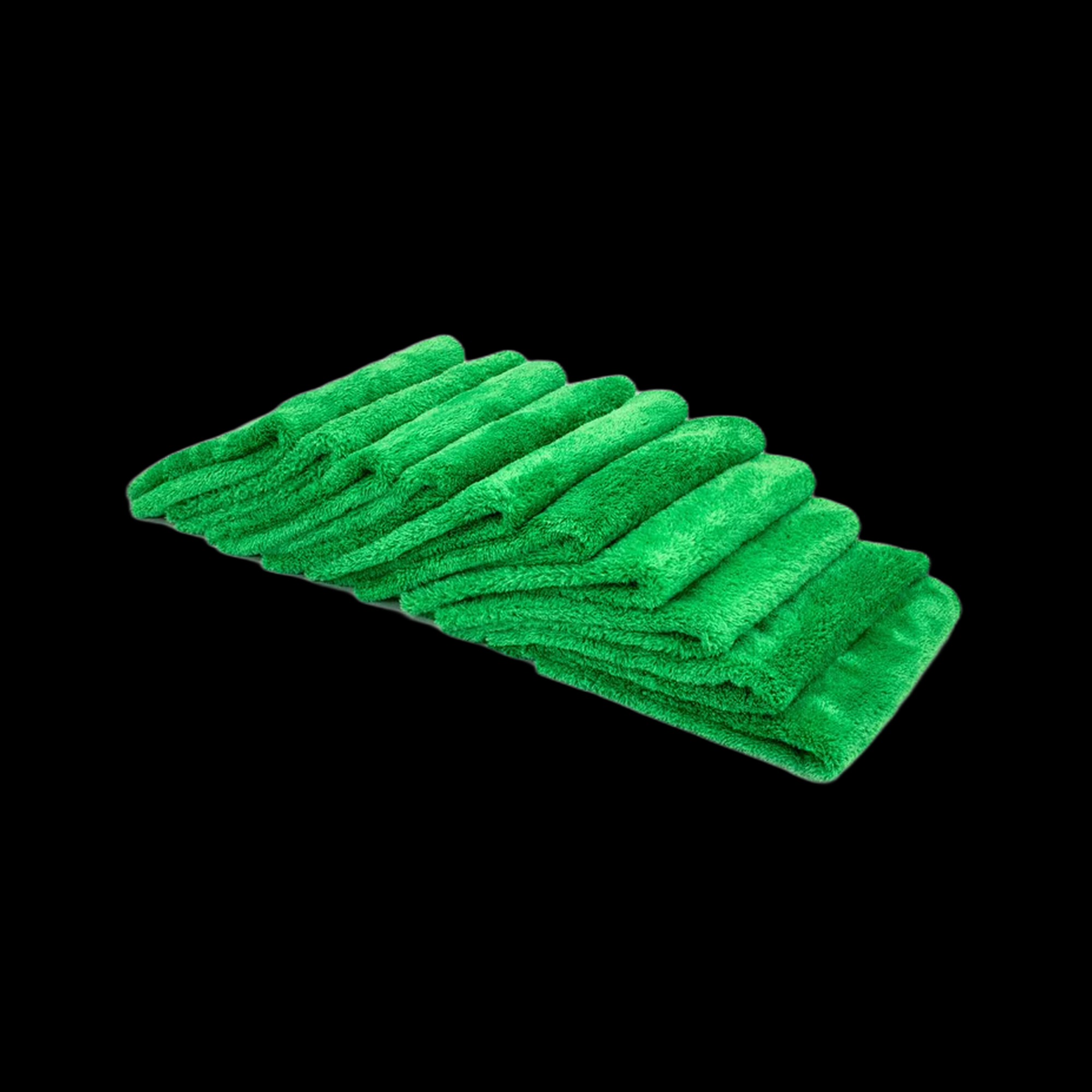 Autofiber [Korean Plush 350] Edgeless Detailing Towels (16 in. x 16 in. 350 gsm) 10 pack