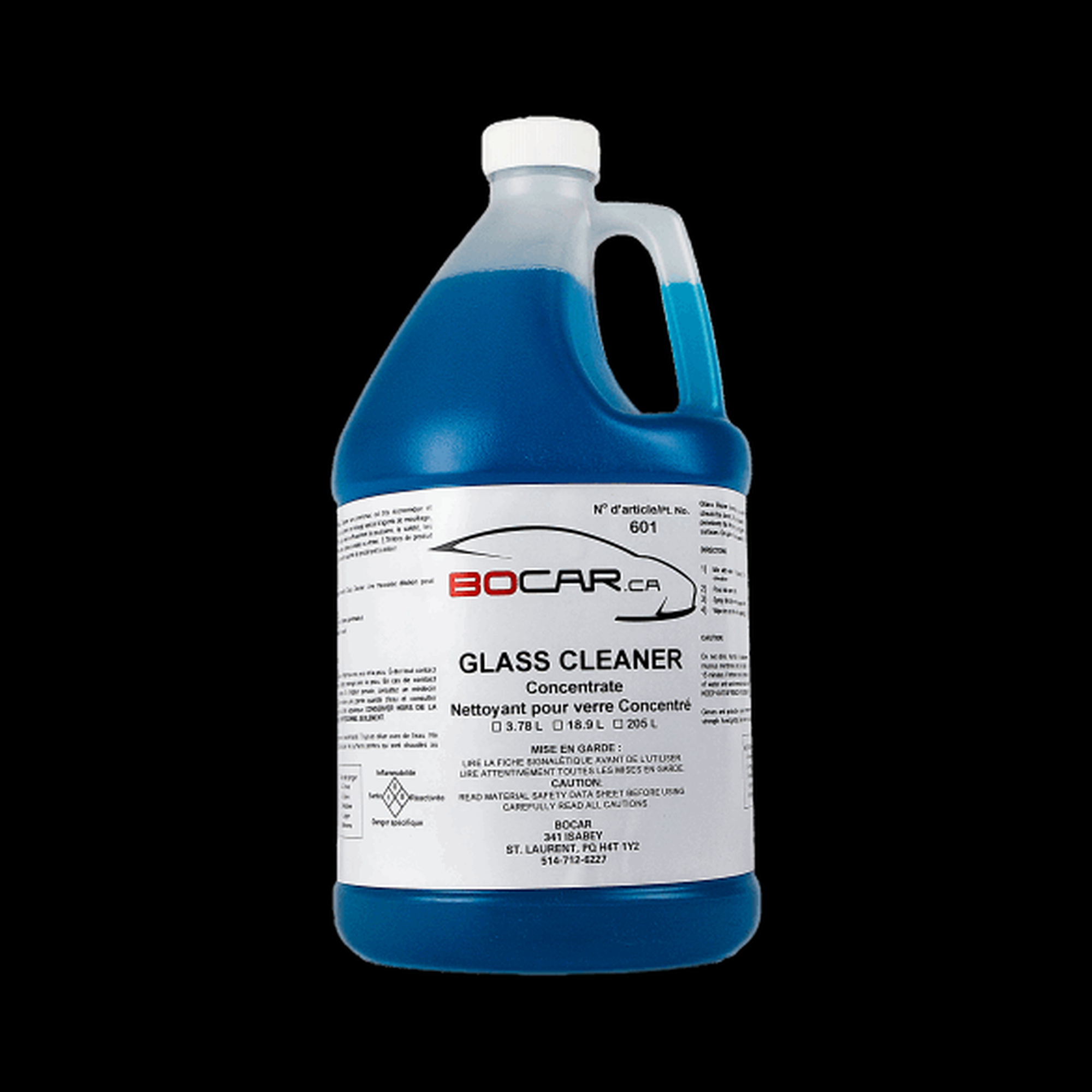 BOCAR GLASS CLEANER CONCENTRATE
