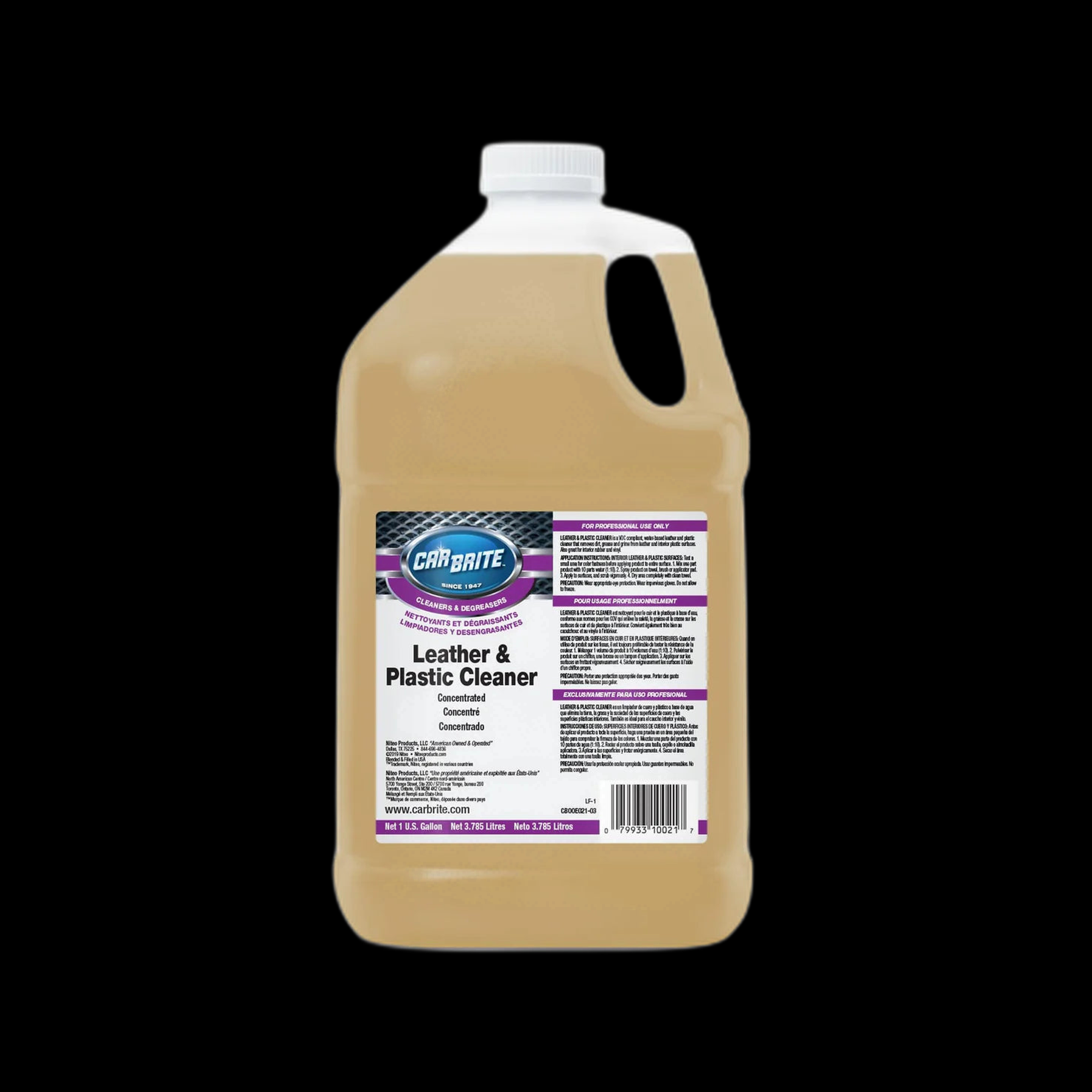 CARBRITE LEATHER & PLASTIC CLEANER