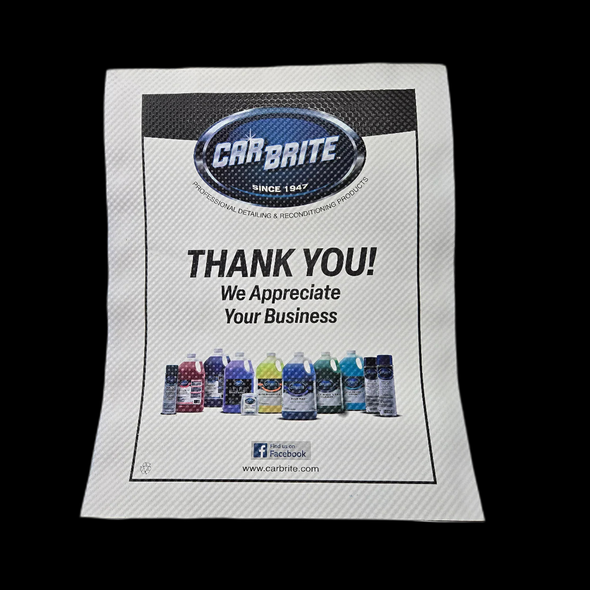 CARBRITE PAPER FLOOR MATS - 500PK