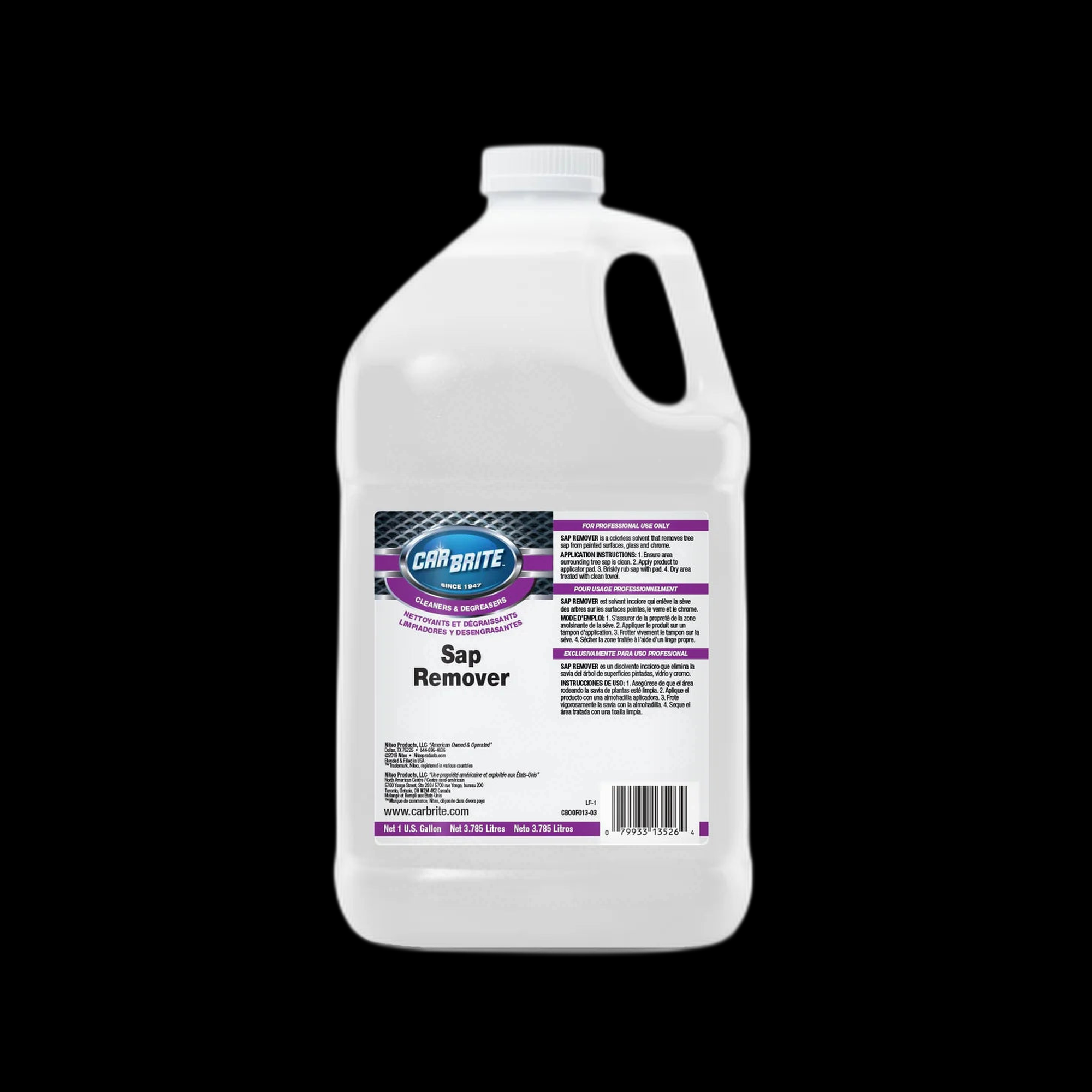 CARBRITE SAP REMOVER 4L