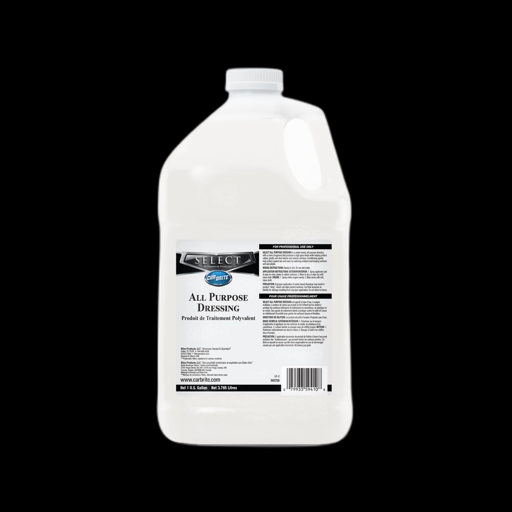 CARBRITE SELECT ALL PURPOSE DRESSING (BODY-SHOP SAFE)