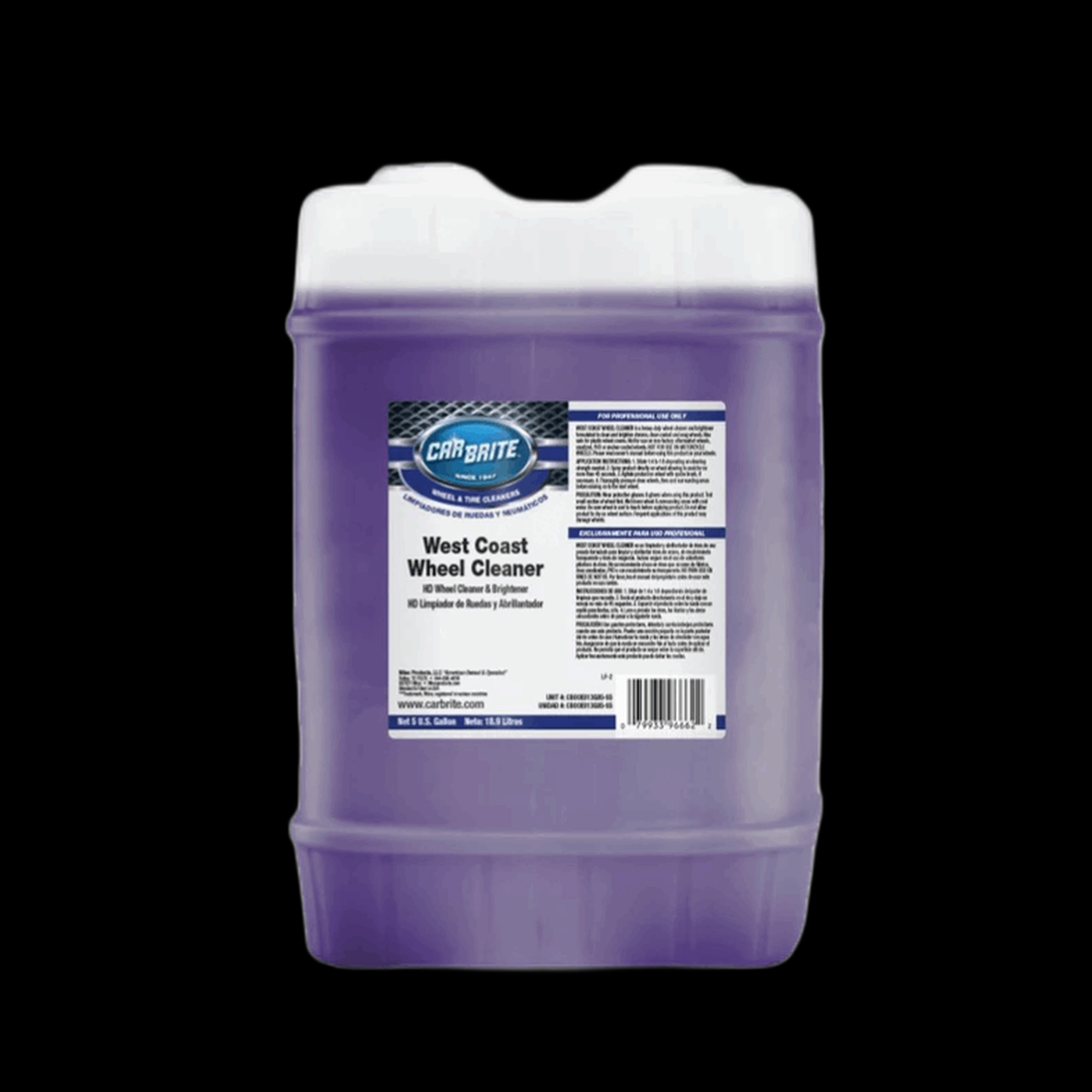 CARBRITE WESTCOAST WHEEL CLEANER 20L