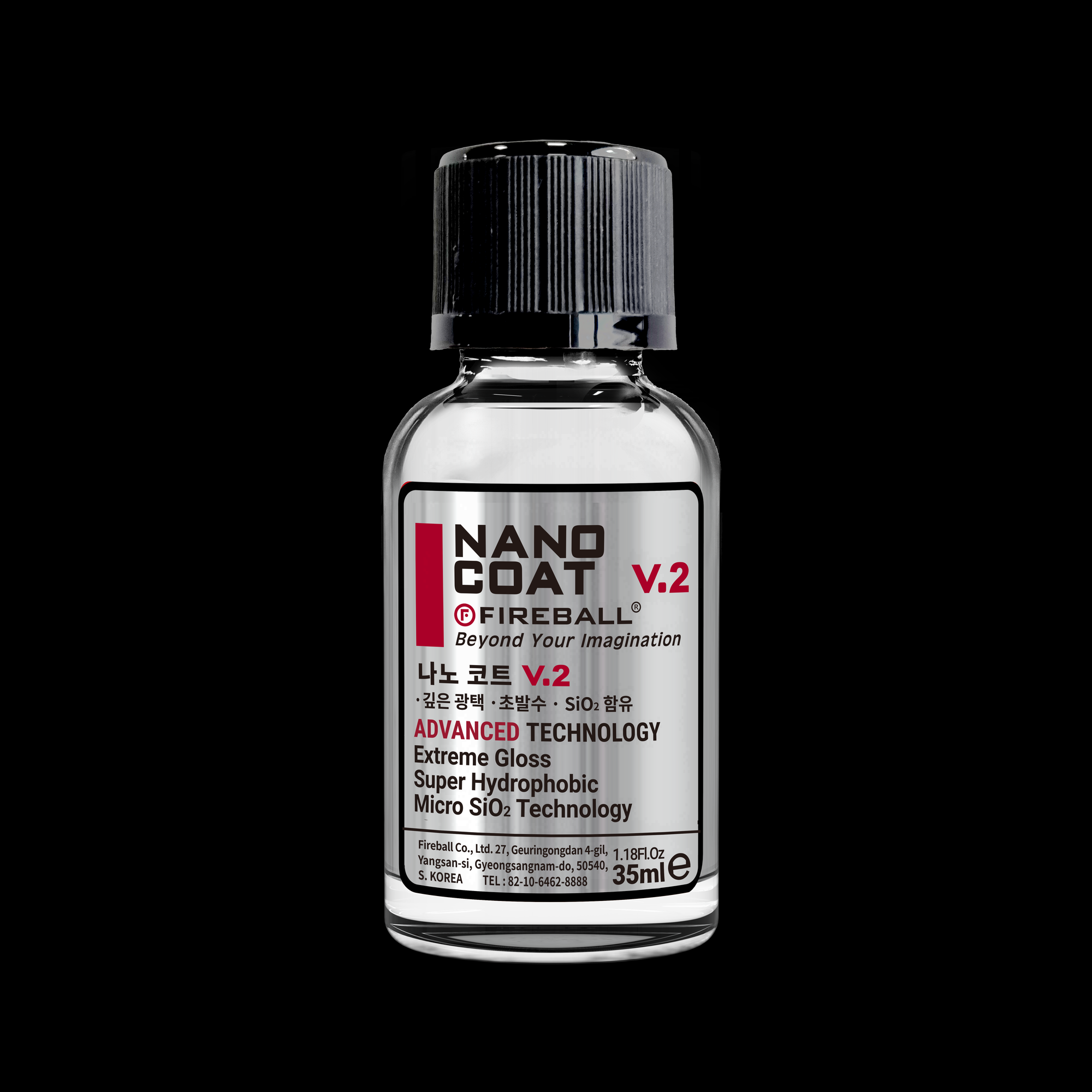 Fireball Nano Coat V2 1yr Ceramic Coating 35mL