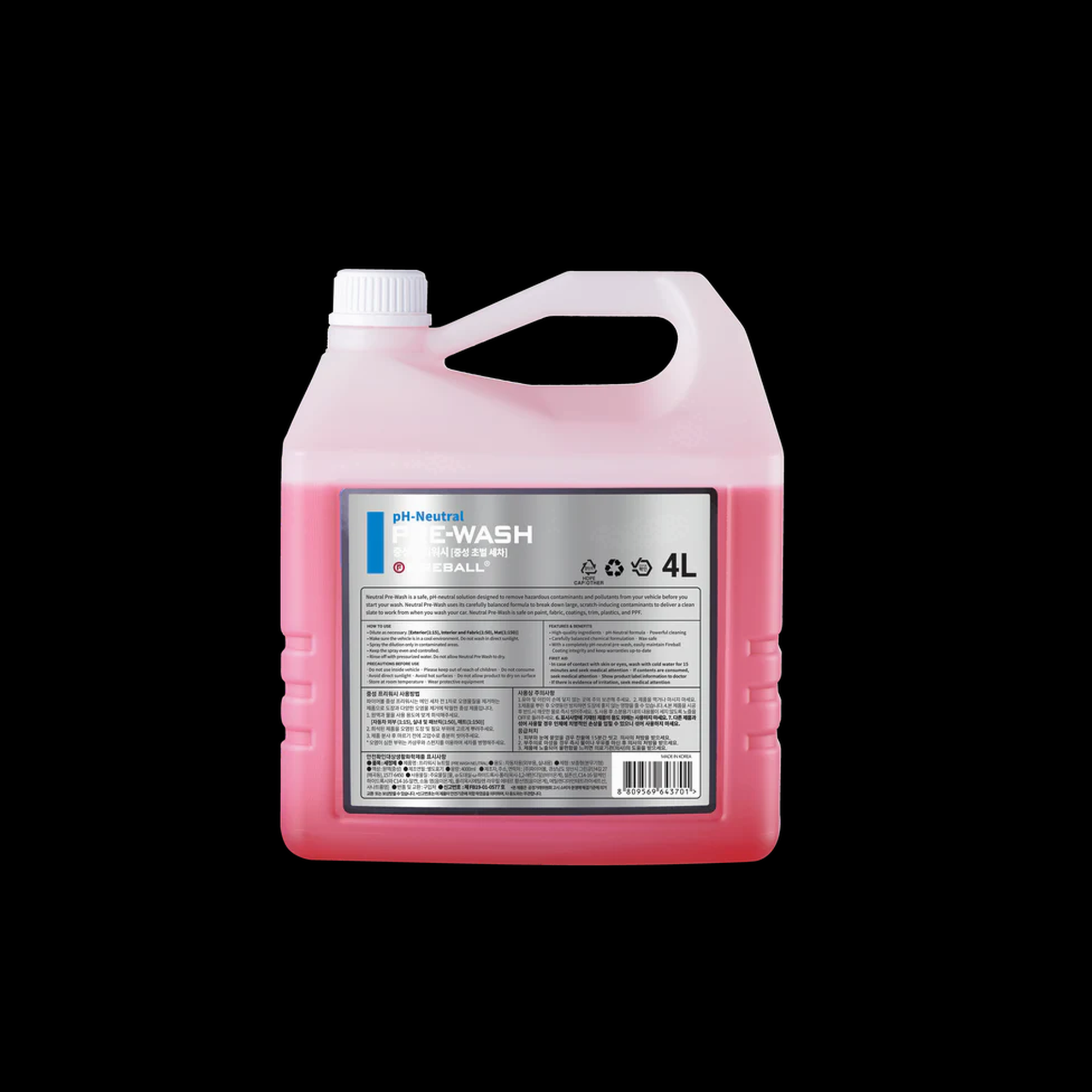 Fireball Pre-Wash (Neutral) 4L