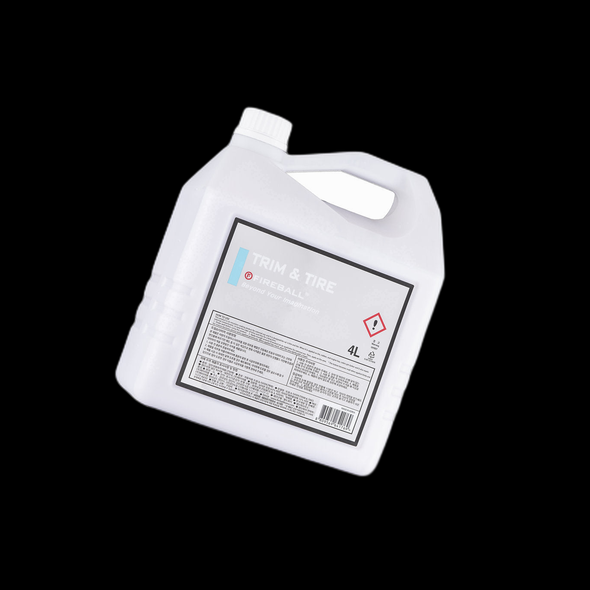 Fireball Trim & Tire Water-Based SiO2 Dressing 4L