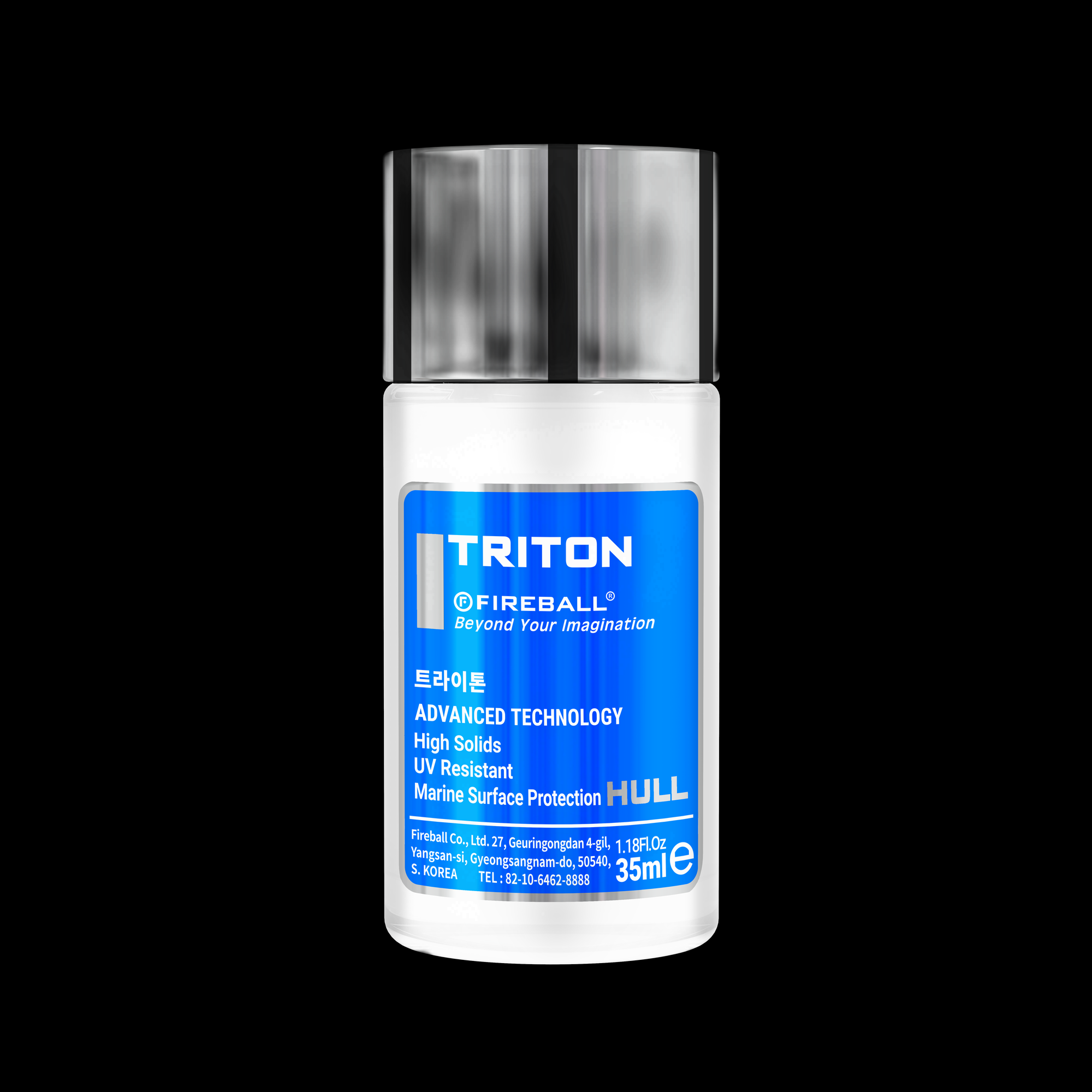 Fireball Triton (Hull) MARINE Coating 105ml(35ml*3) (Certified Installer ONLY, Contact us to get access)