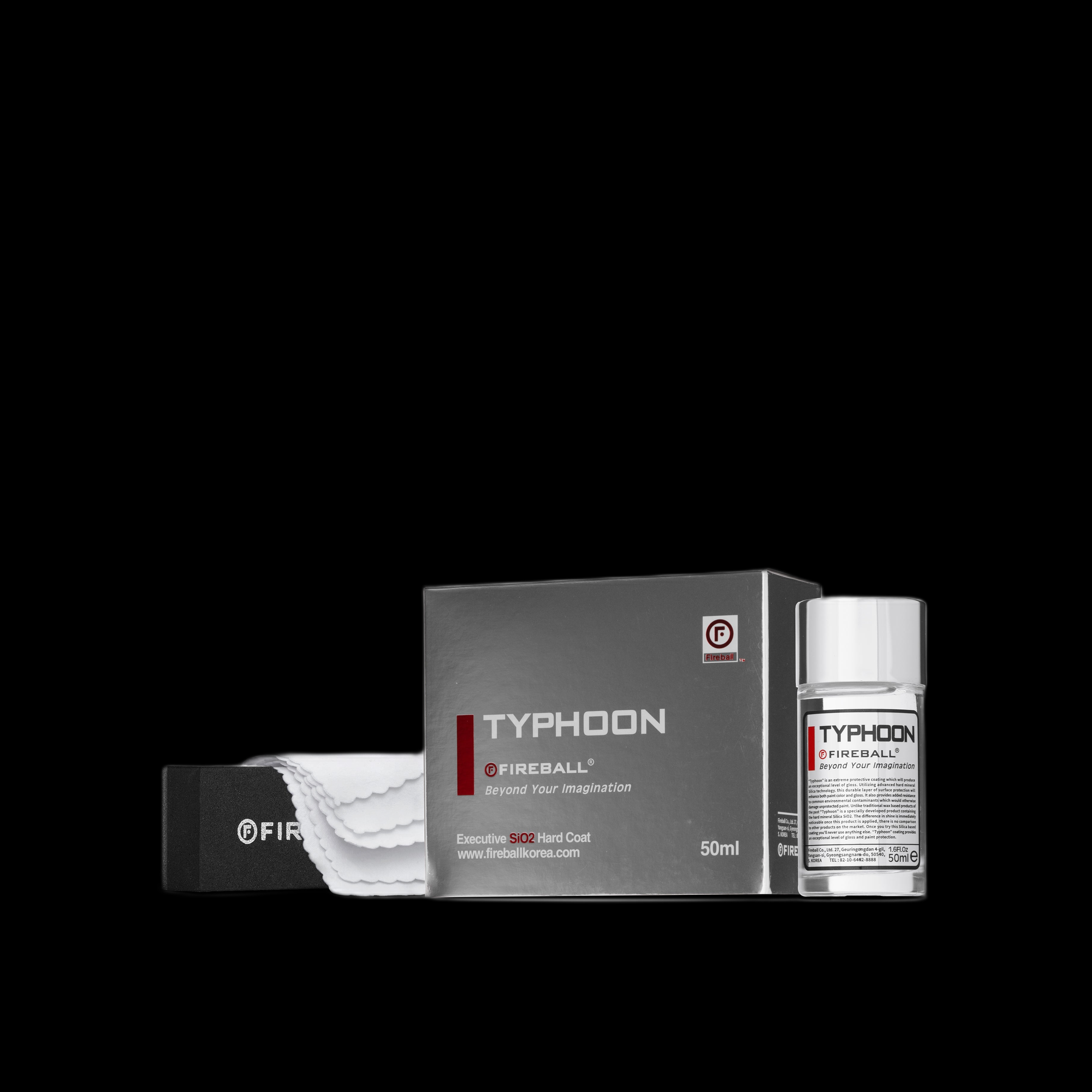 Fireball Typhoon 50mL - Super-Hydrophobic Top Coat (Certified Installer ONLY, Contact us to get access)