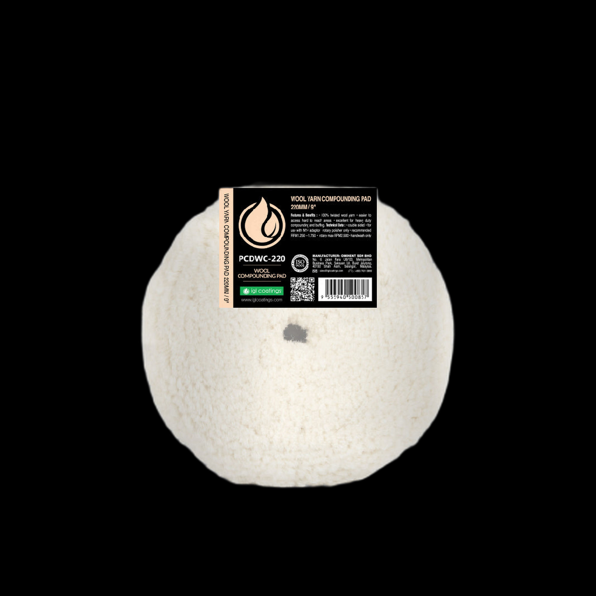 IGL MERINO WOOL POLISHING PAD