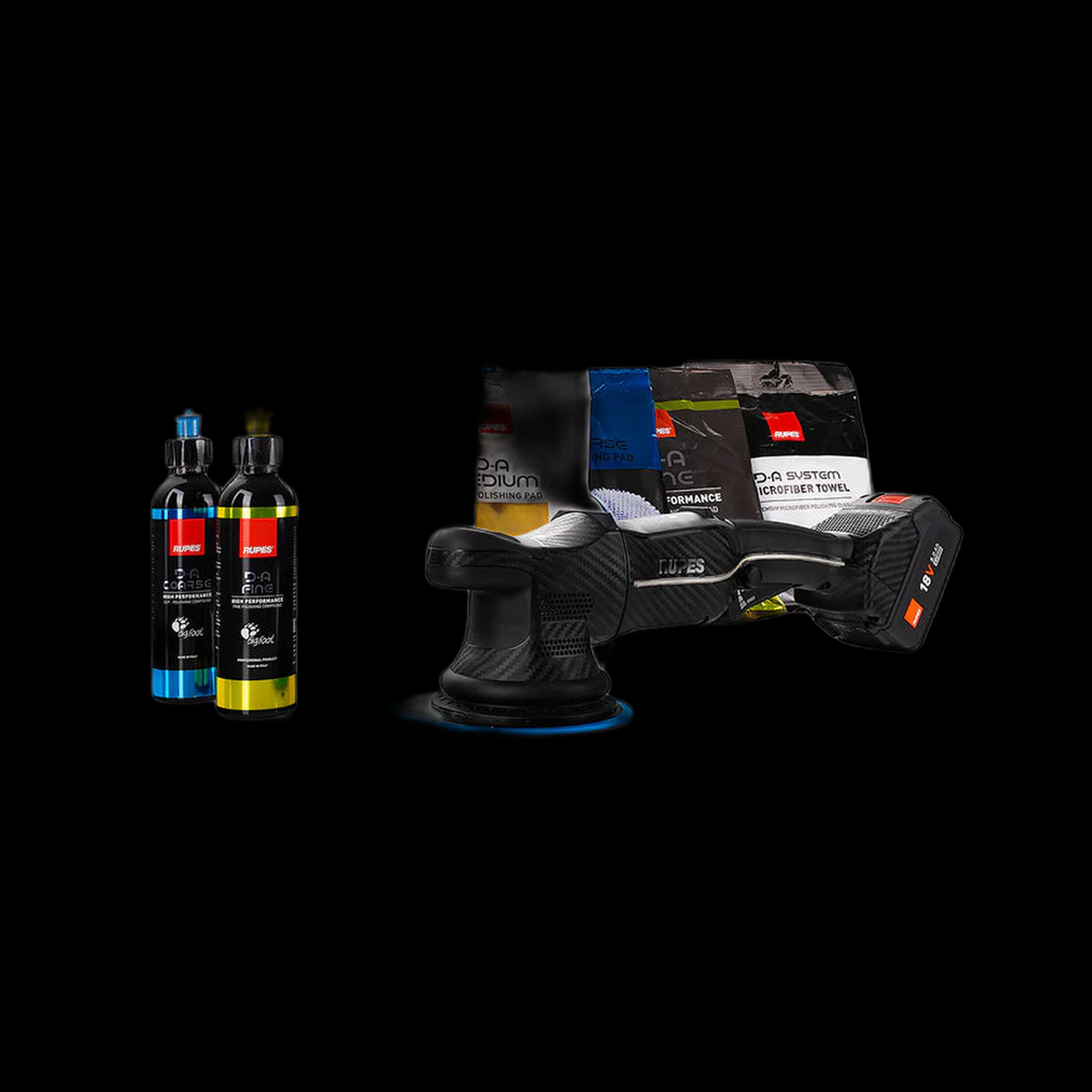 RUPES BIGFOOT IBRID POLISHER HLR15 KIT