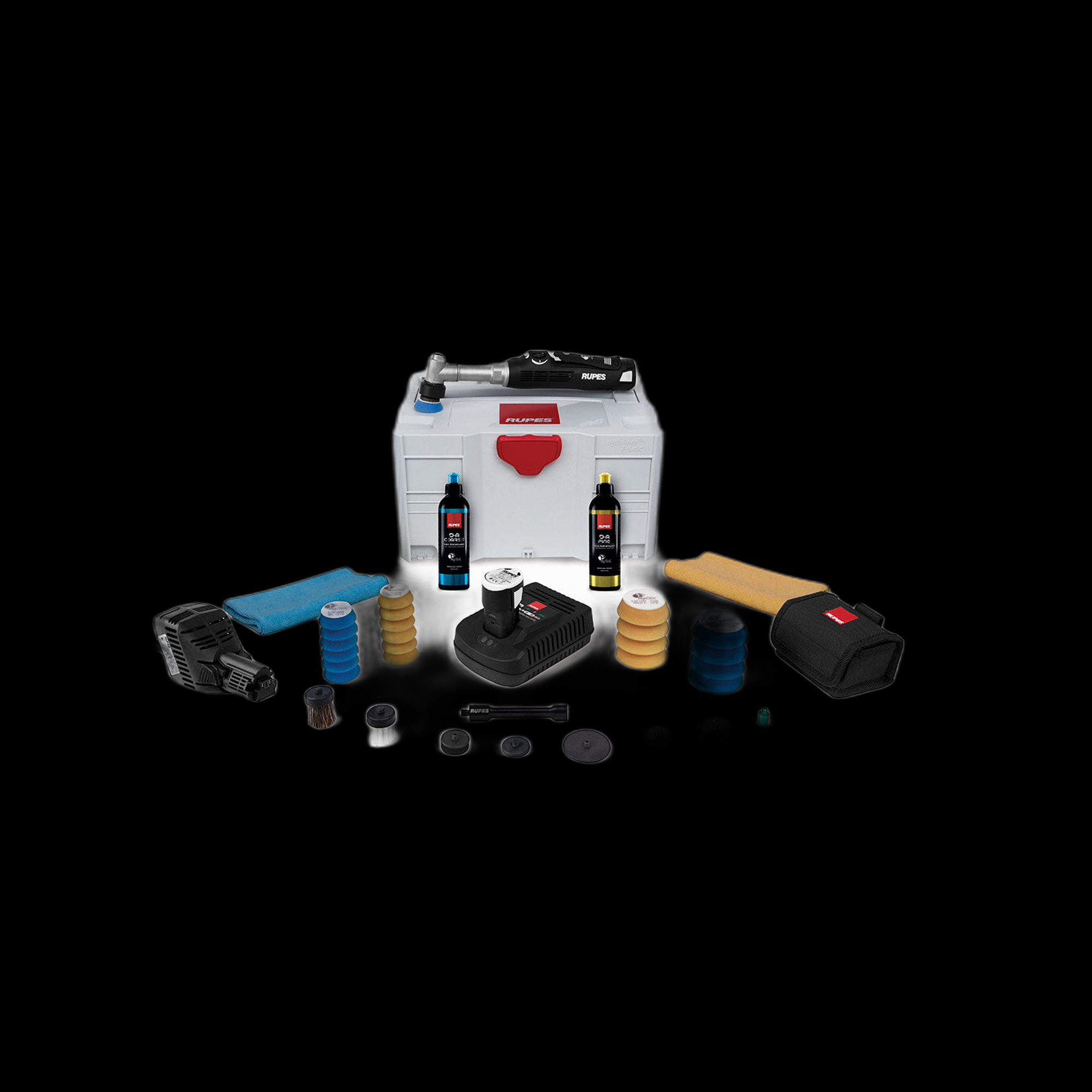 RUPES BIGFOOT NANO IBRID LONG NECK DELUXE KIT