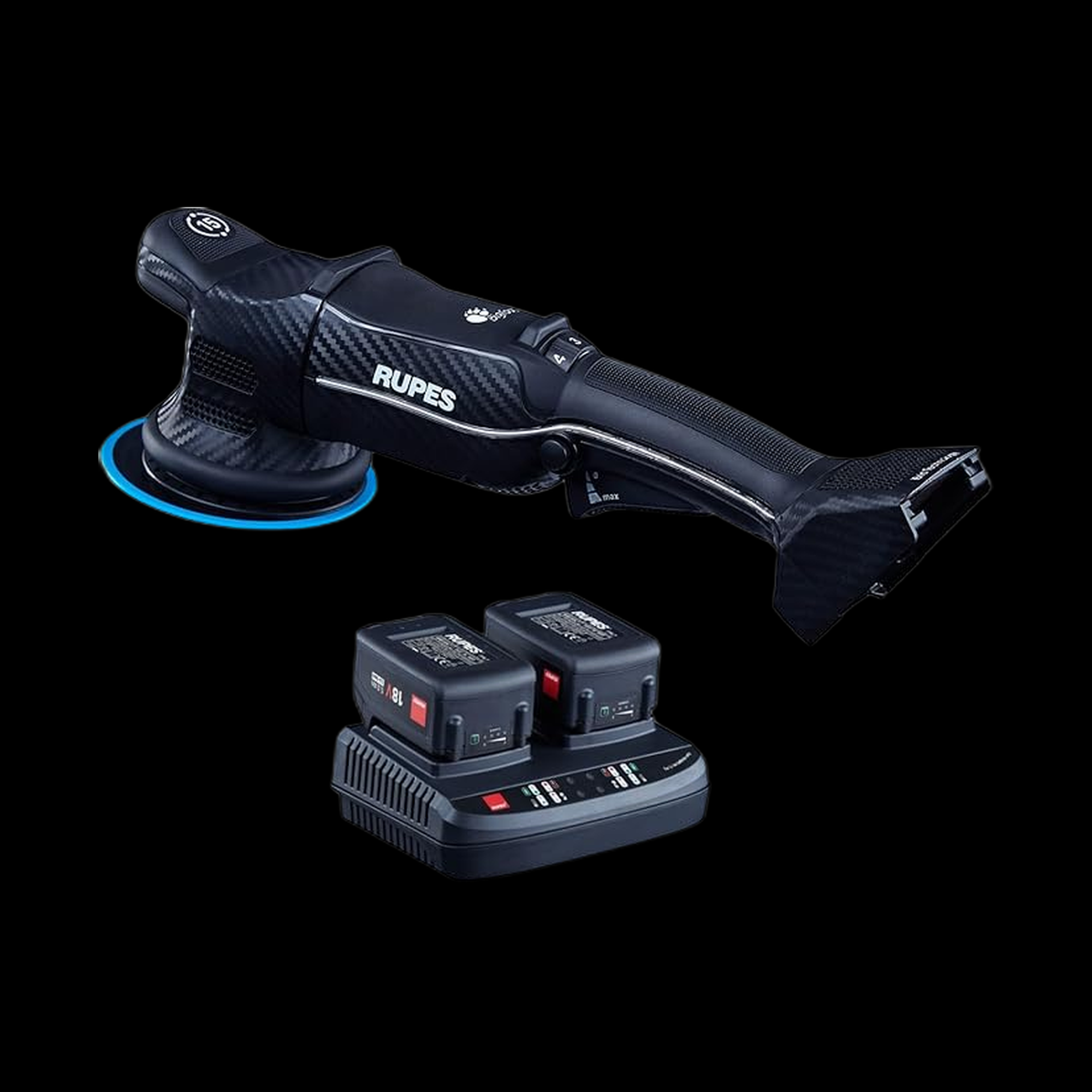 RUPES IBRID HLR21 TOOL WITH 2 BATTERIES