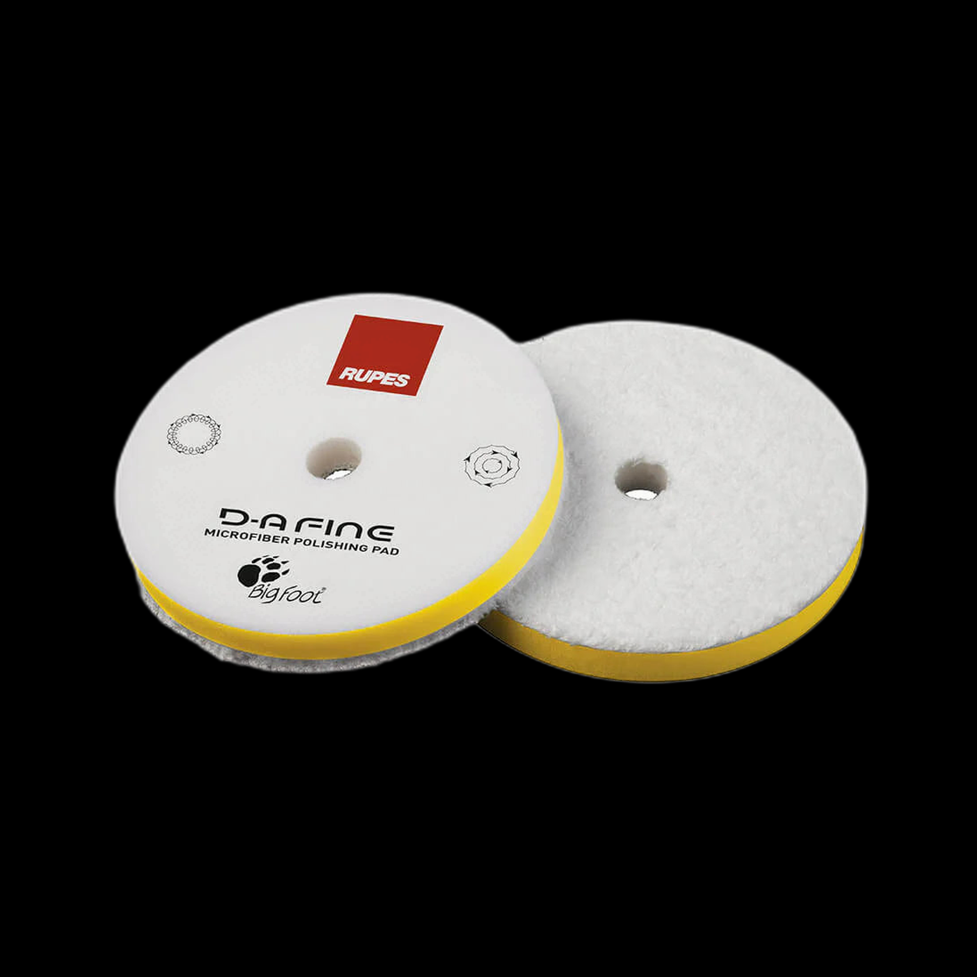RUPES YELLOW D-A FINE MICROFIBER PAD