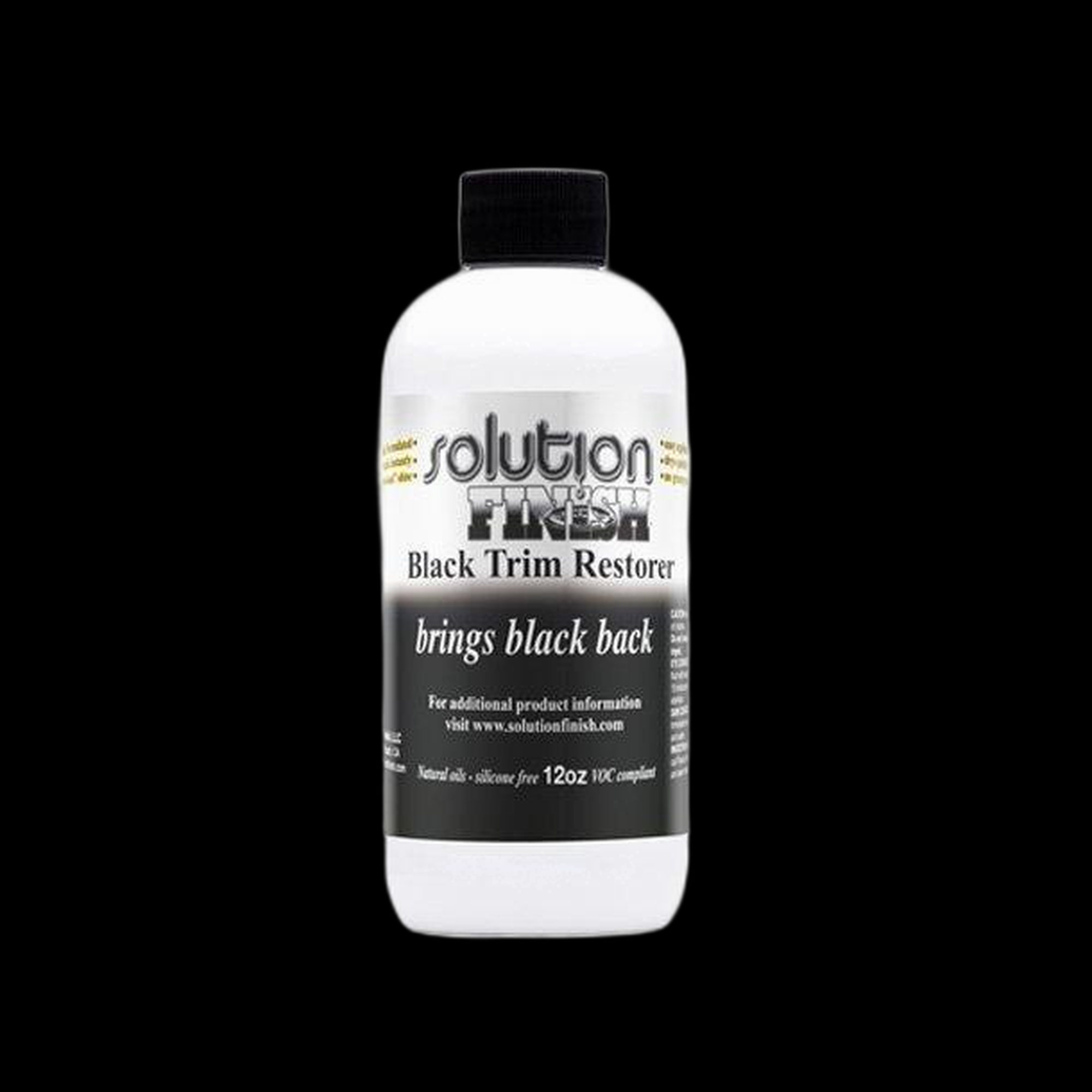 [Solution Finish] Black Trim Restorer 12 oz