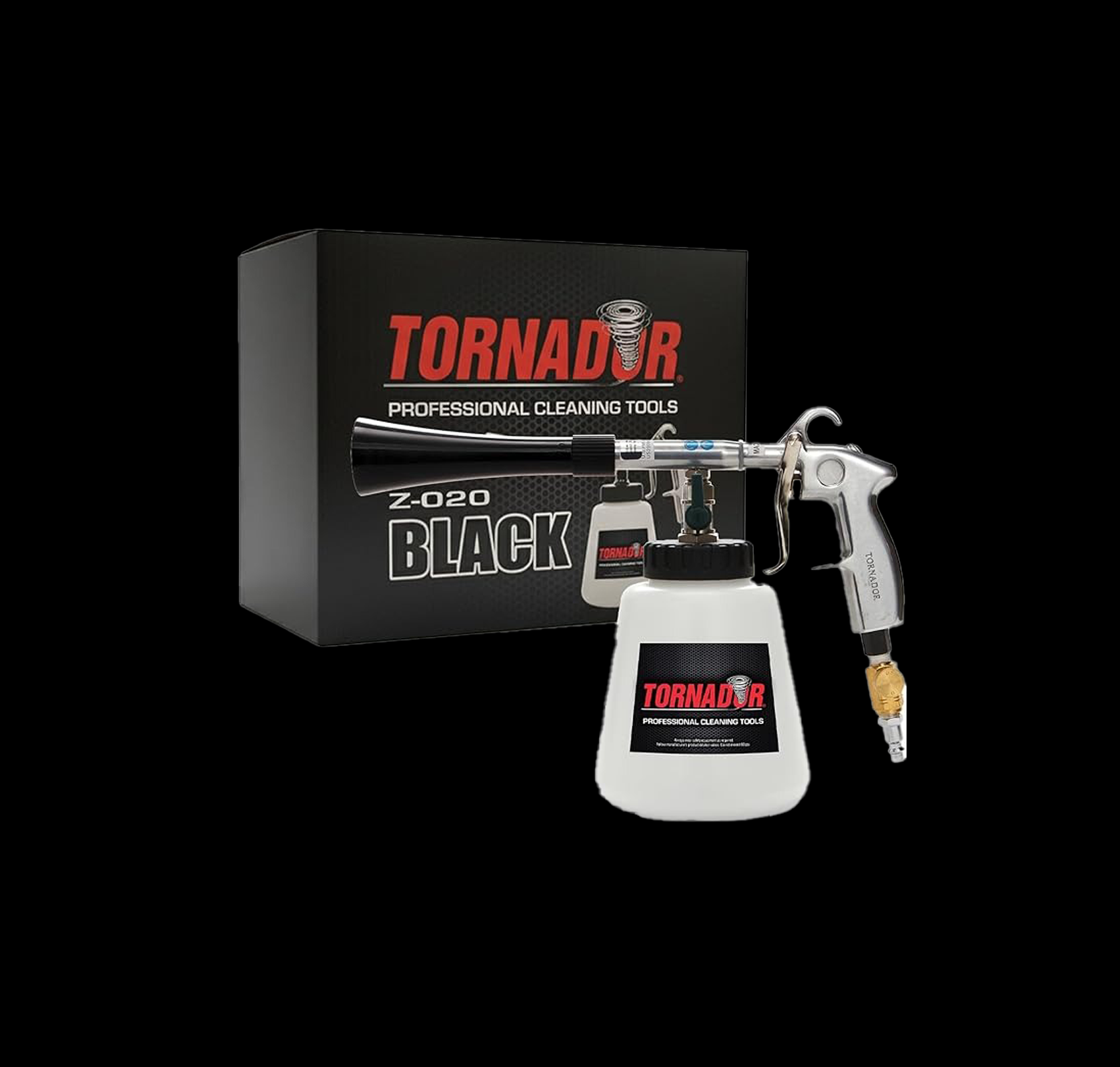 TORNADOR Z-020 BLACK PROFESSIONAL CAR CLEANING TOOL