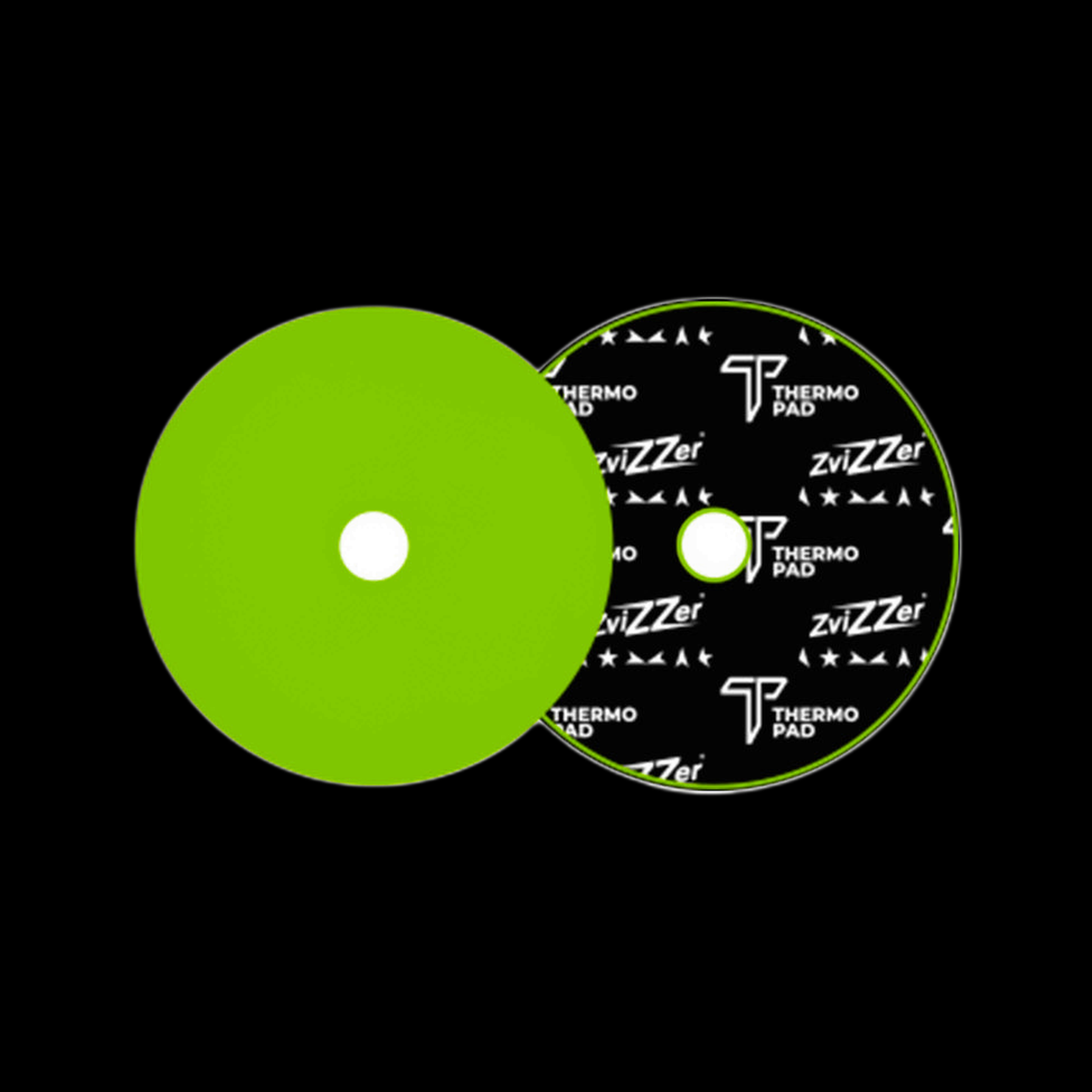 ZVIZZER THERMO GREEN FOAM POLISHING PAD